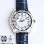 Vacheron Constantin FiftySix 40*9.6mm 1326 Movement Sports Business Men Silver Case Watch